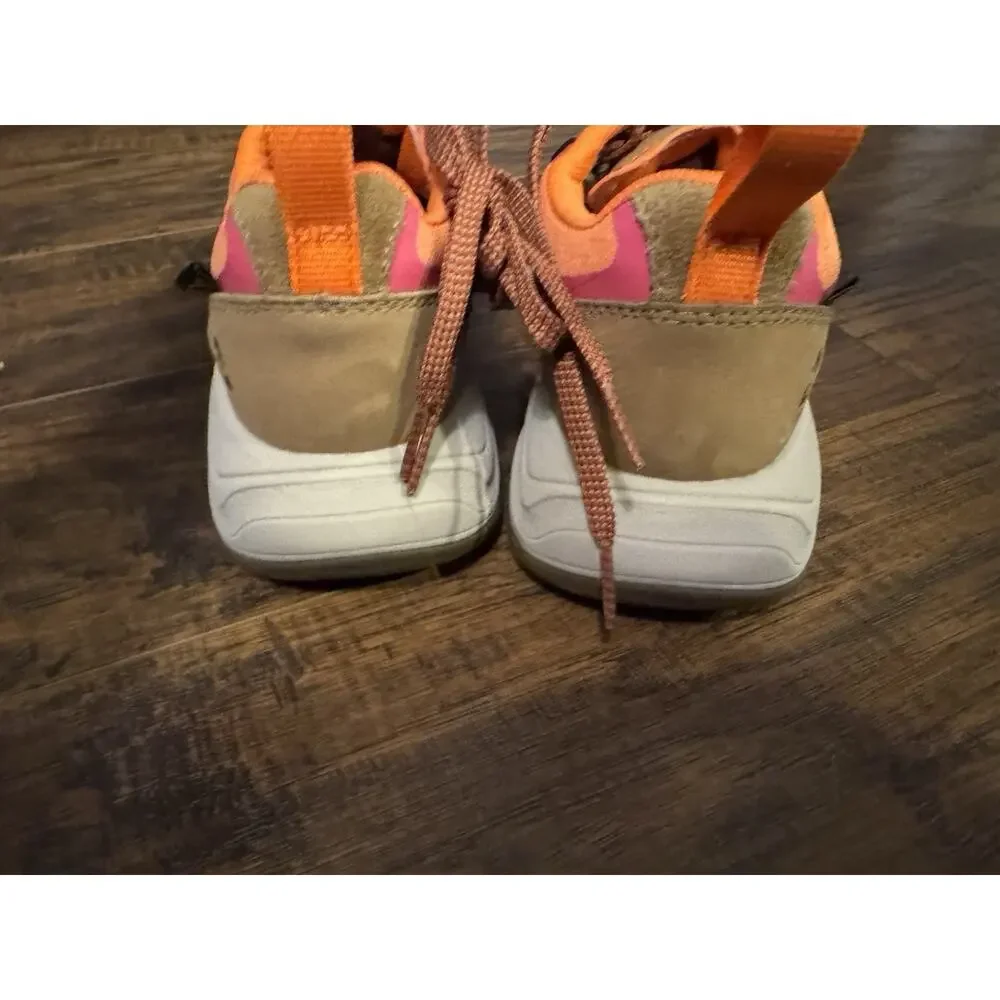 Teva Women's Geotrecca Low RP Sz:5 Hiking Shoes Honey Brown Coral 1144294